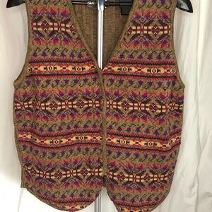 Marconi  brown sweater vest